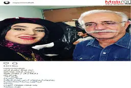 سلفی عمه بلقیس به همراه گریمورش در پشت صحنه شهرزاد/ عکس