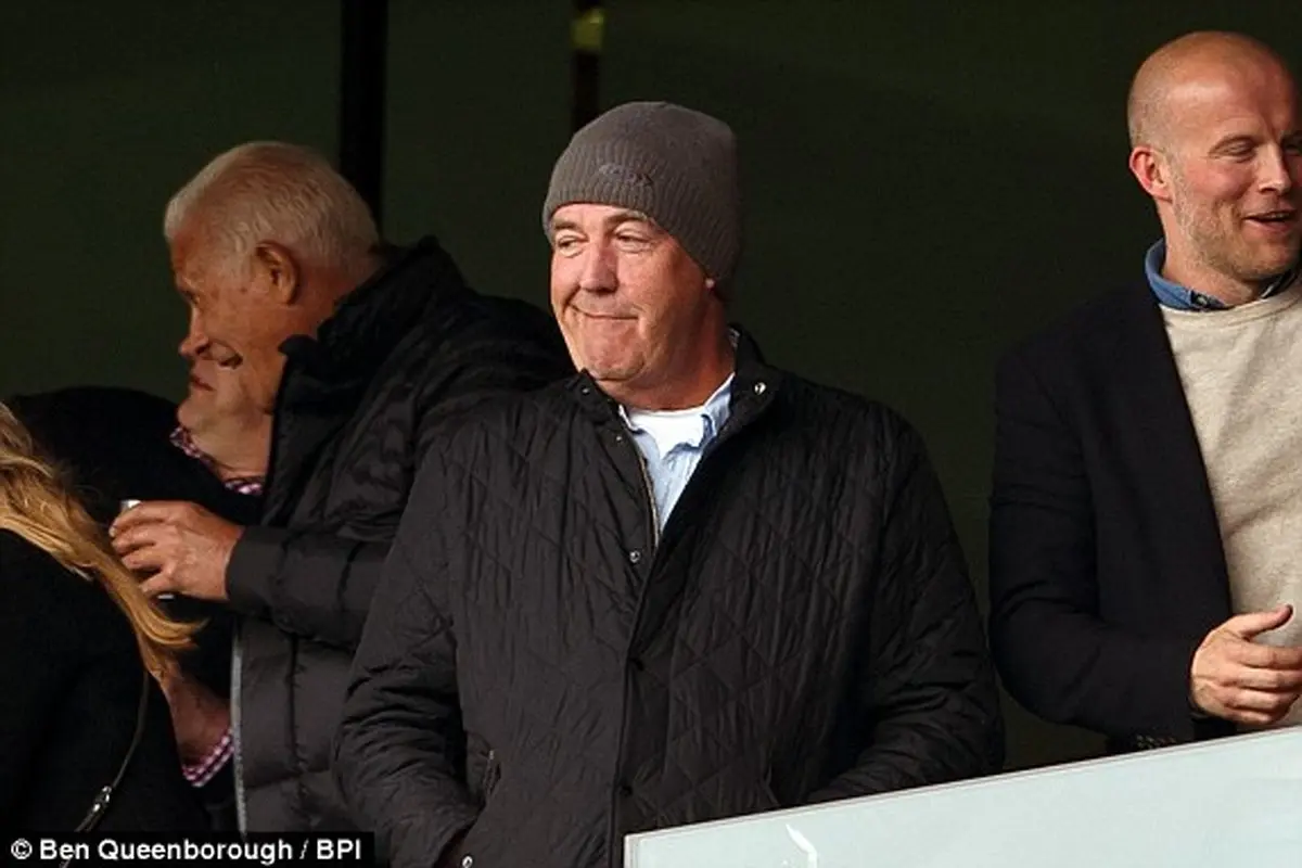 مجری اخراجی BBC،تماشاگر دربی لندن(عکس)