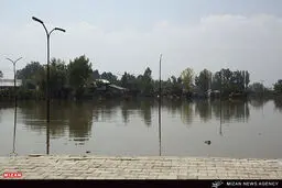 تصاویری از سیل در کشمیر