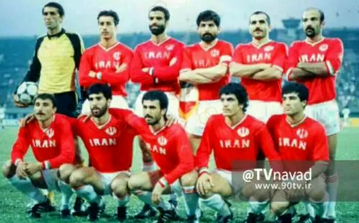 عکس / تیم ملی فوتبال ایران در اوایل دهه 70