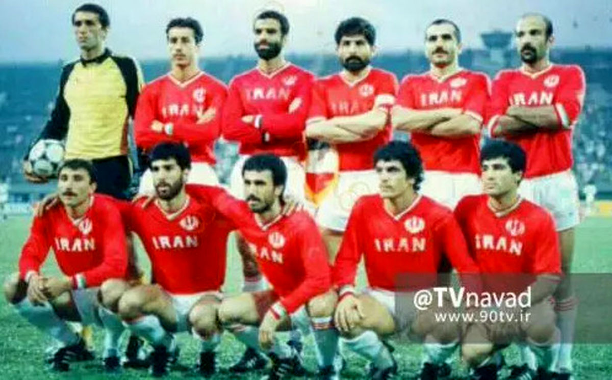 عکس / تیم ملی فوتبال ایران در اوایل دهه 70