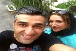 سلفی پژمان جمشیدی و خواهرش/ عکس