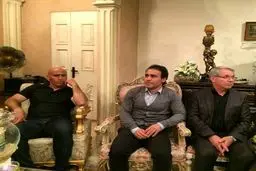 کاپیتان کیا جدیدترین ستاره‌ای که به خانه پورحیدری‌ها رفت+عکس