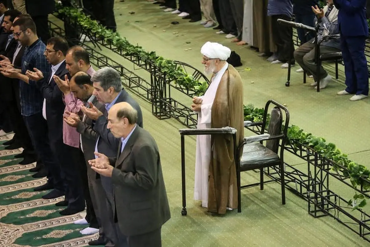 اقامه نماز عید قربان در مصلی تهران /عکس