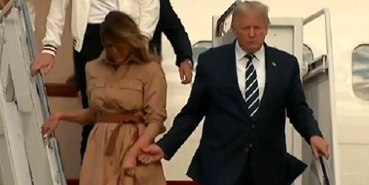 راز خشم و ناراحتی بانوی اول آمریکا / چرا ملانیا از دونالد ترامپ طلاق نمی‌گیرد؟