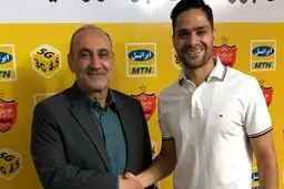 کامیابی نیا بالاخره با پرسپولیس تمدید کرد+ عکس