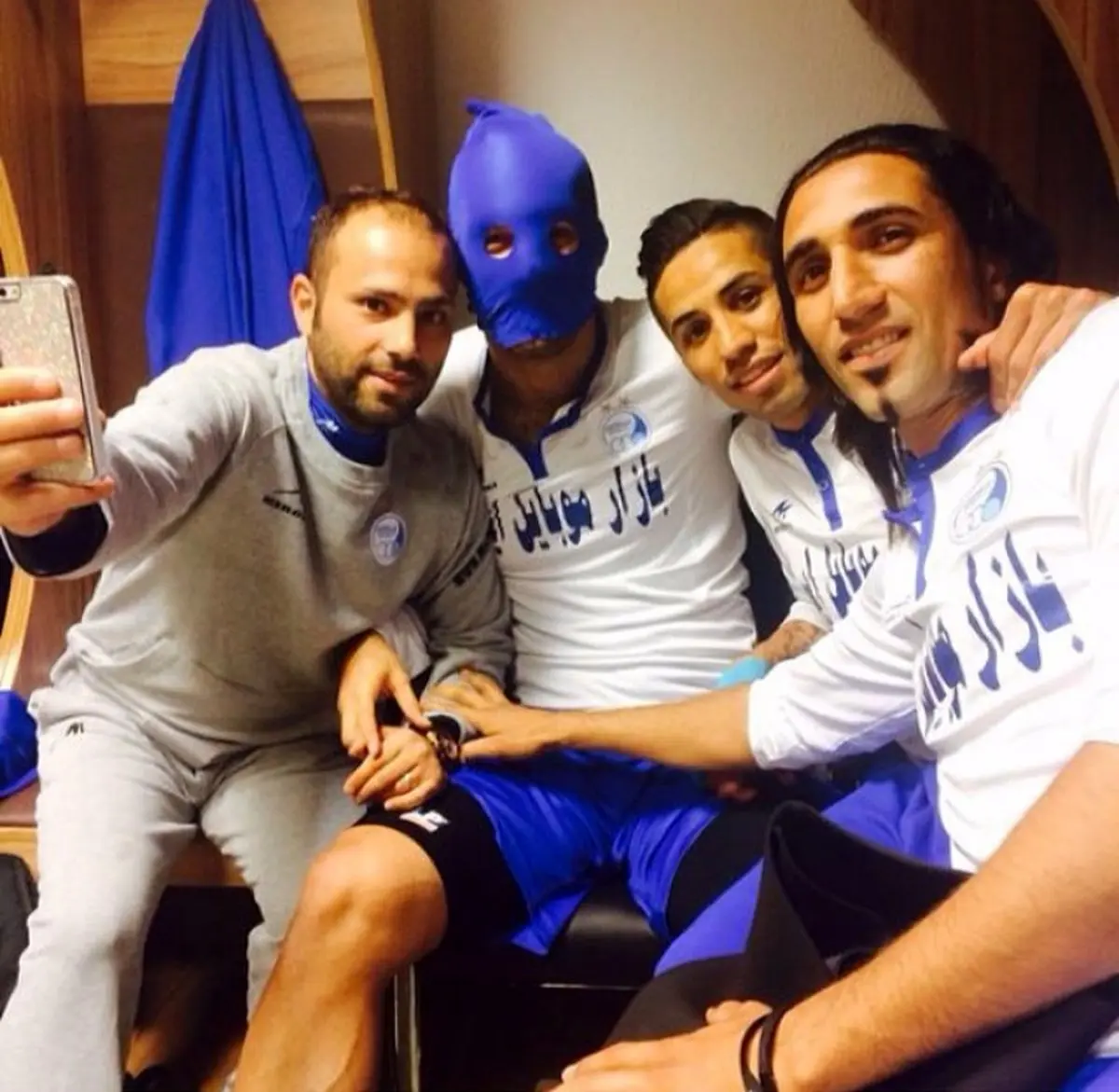 عجیب ترین تصویر منتشر شده از مدافع استقلال+ عکس