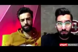 ماجرای استرس گرفتن بنیامین جلوی مهران مدیری + ویدئو