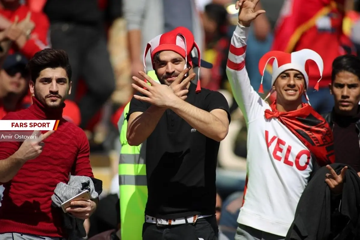 تصاویری از حال و هوای استادیوم آزادی پیش از شروع دربی 86