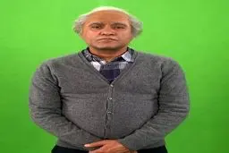 گریم جالب رامبد جوان/ عکس