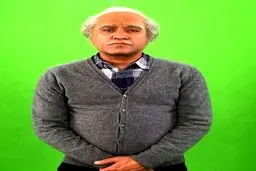 گریم جالب رامبد جوان/ عکس