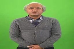 گریم جالب رامبد جوان/ عکس