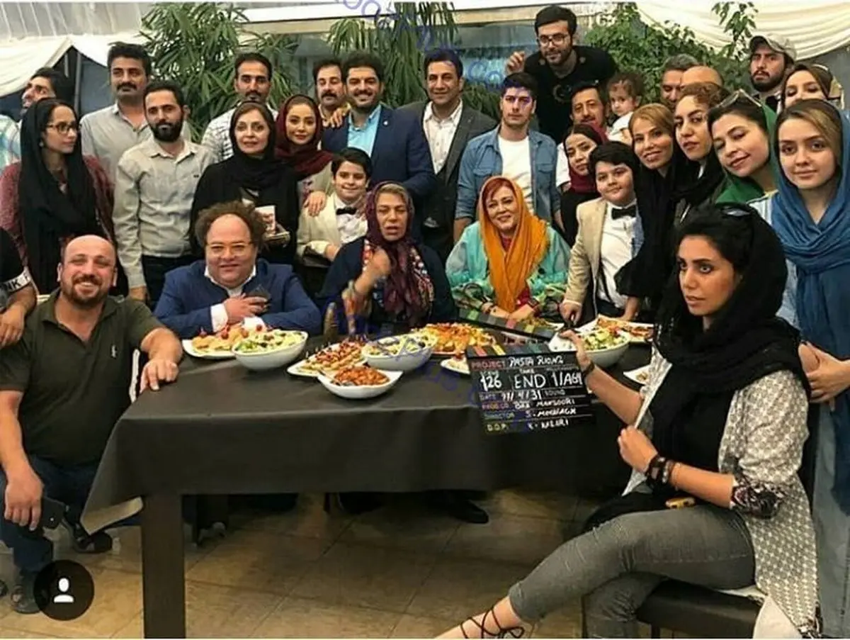 دورهمی هنرمندان در تولد لاکچری سام درخشانی + عکس