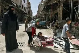 حال و هوای شهر دوما پس از آزادسازی از دست داعش/تصاویر