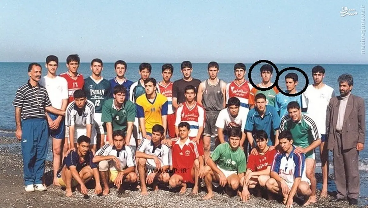 عکس/ نوجوانی سعید معروف و عادل غلامی