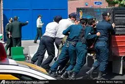 نیسانی که جلوی وزیر خارجه انگلیس خراب شد/عکس