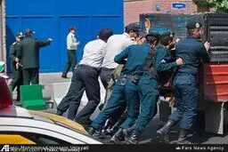 نیسانی که جلوی وزیر خارجه انگلیس خراب شد/عکس