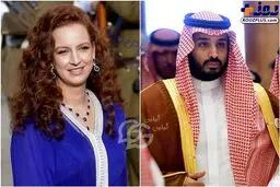 عکسی از همسر ولیعهد جنجالی عربستان که برای اولین بار منتشر شد