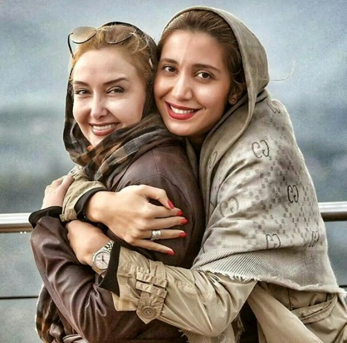 عکس دیدنی از نیکی مظفری وکتایون ریاحی