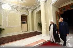 تصاویری از نشست برادران لاریجانی و روحانی