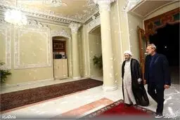 تصاویری از نشست برادران لاریجانی و روحانی