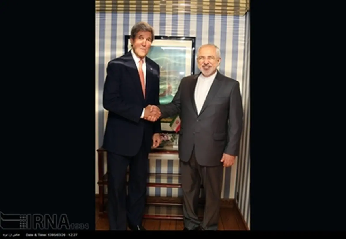 تصاویری از دیدار کری و ظریف در اسلو