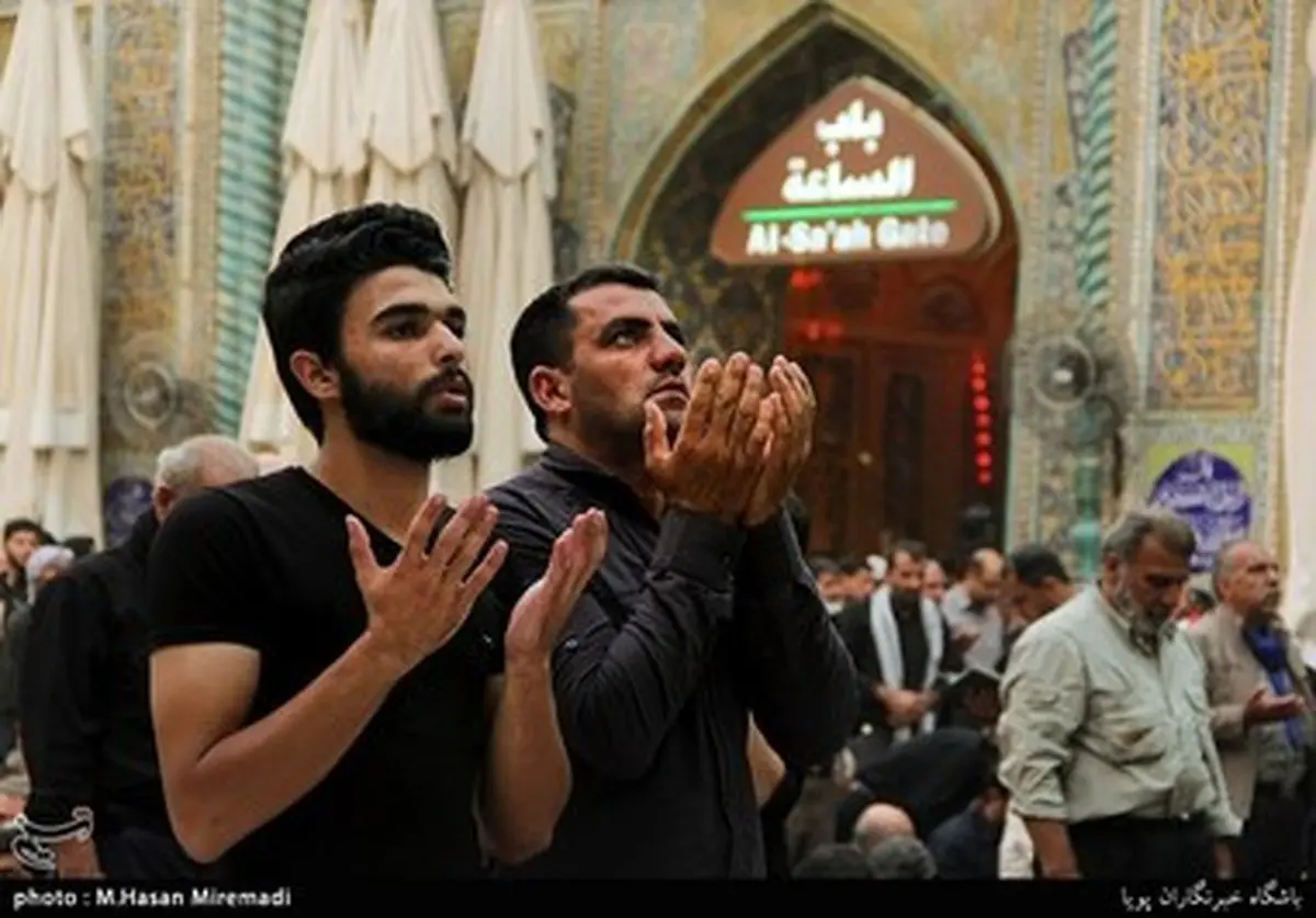 حال و هوای دلنشین حرم امیرالمومنین(ع) در آستانه اربعین