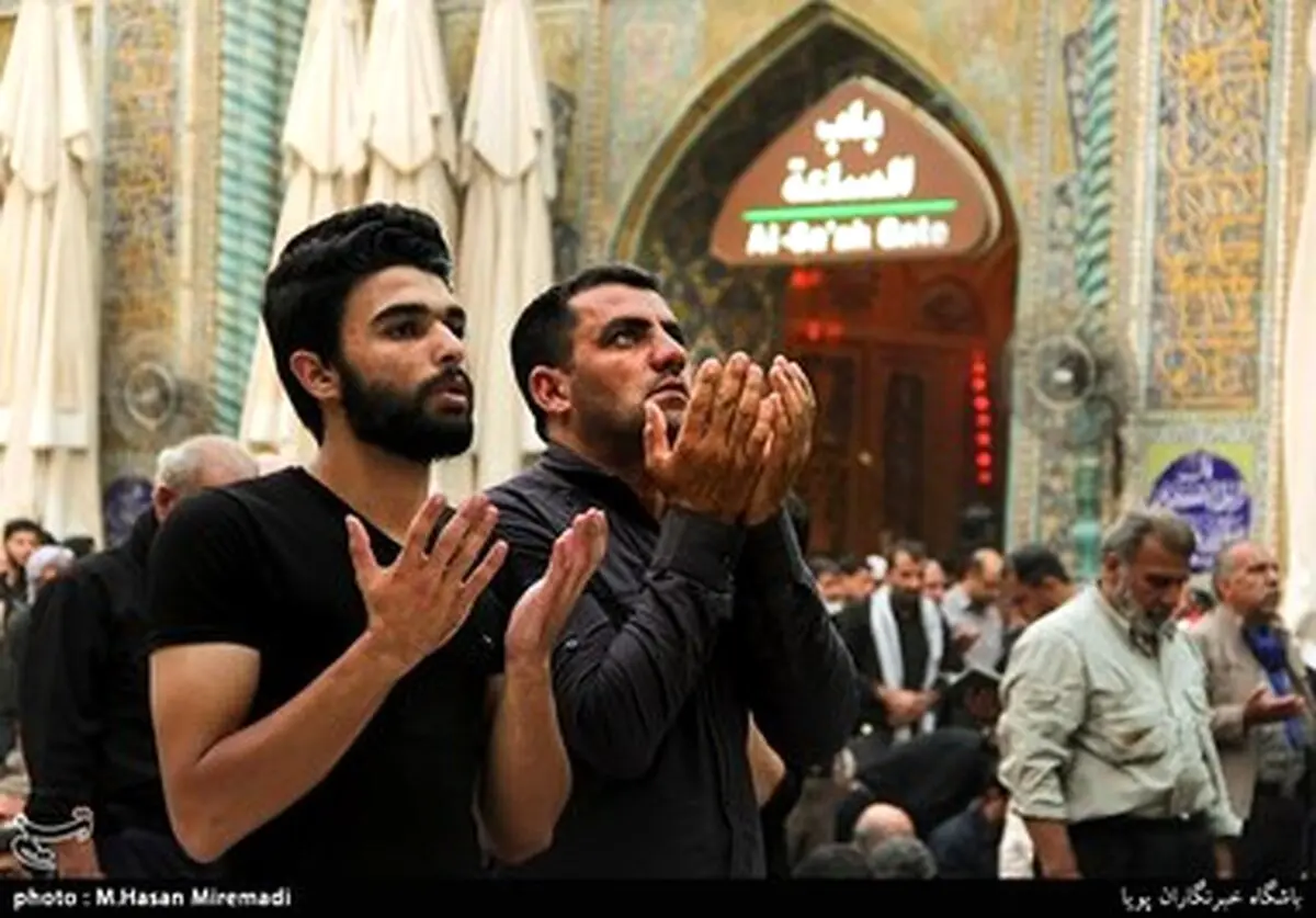 حال و هوای دلنشین حرم امیرالمومنین(ع) در آستانه اربعین