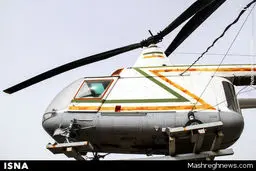 اولین بالگردی که وارد ایران شد + تصاویر