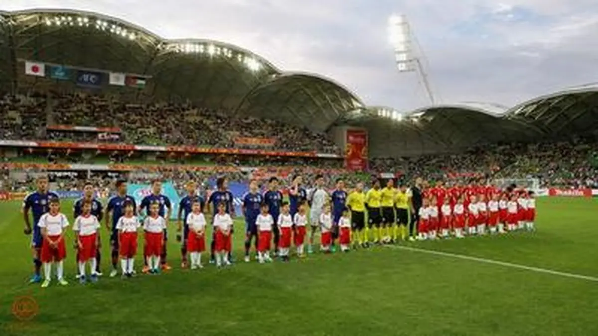 گزارش تصویری دیدار ژاپن - اردن