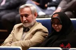 عکس:زهرا اشراقی و همسرش محمدرضا خاتمی
