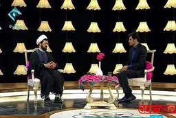 کپی دکور برنامه ضیاء از دکور کنسرت خواننده زن انگلیسی/عکس