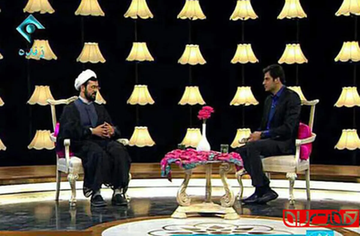 کپی دکور برنامه ضیاء از دکور کنسرت خواننده زن انگلیسی/عکس
