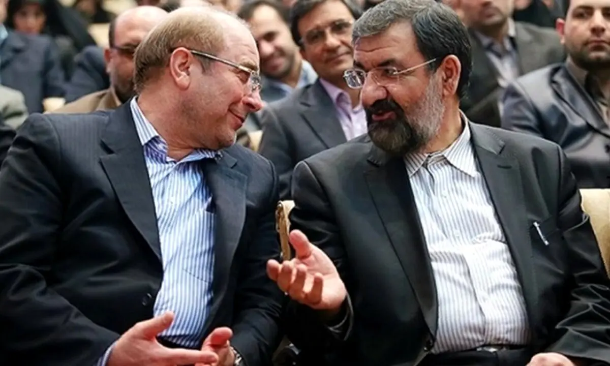 رونویسی فرمانده ارشد از فرمانده زیردست؛ شباهت رفتار انتخاباتی محسن رضایی به قالیباف