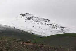 تصاویری از بارش برف در ارتفاعات‎ ارومیه