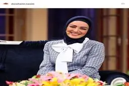 لبخند شیلا خداداد در دورهمی مدیری/ عکس