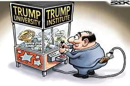 ترامپ بازی!/ کاریکاتور