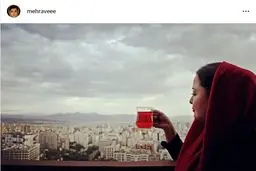 مهراوه شریفی نیا در انتظار هوای دل انگیز پاییز/عکس