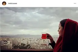 مهراوه شریفی نیا در انتظار هوای دل انگیز پاییز/عکس