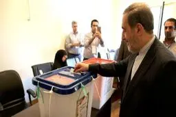 حضور ولایتی در انتخابات/ عکس