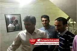 وحید امیری در باشگاه پرسپولیس/ عکس