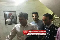 وحید امیری در باشگاه پرسپولیس/ عکس