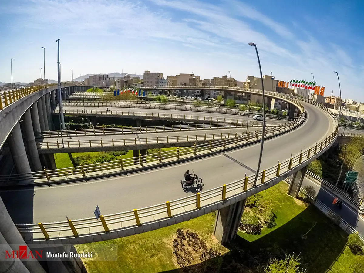 تهران را اینجوری ندیده بودید! + عکس