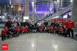 عکس/  بازگشت فرنگی‌کاران پس از قهرمانی در آسیا