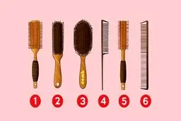 تست شخصیت شناسی/ شانه موی شما در مورد شخصیت‌تان چه می‌گوید؟