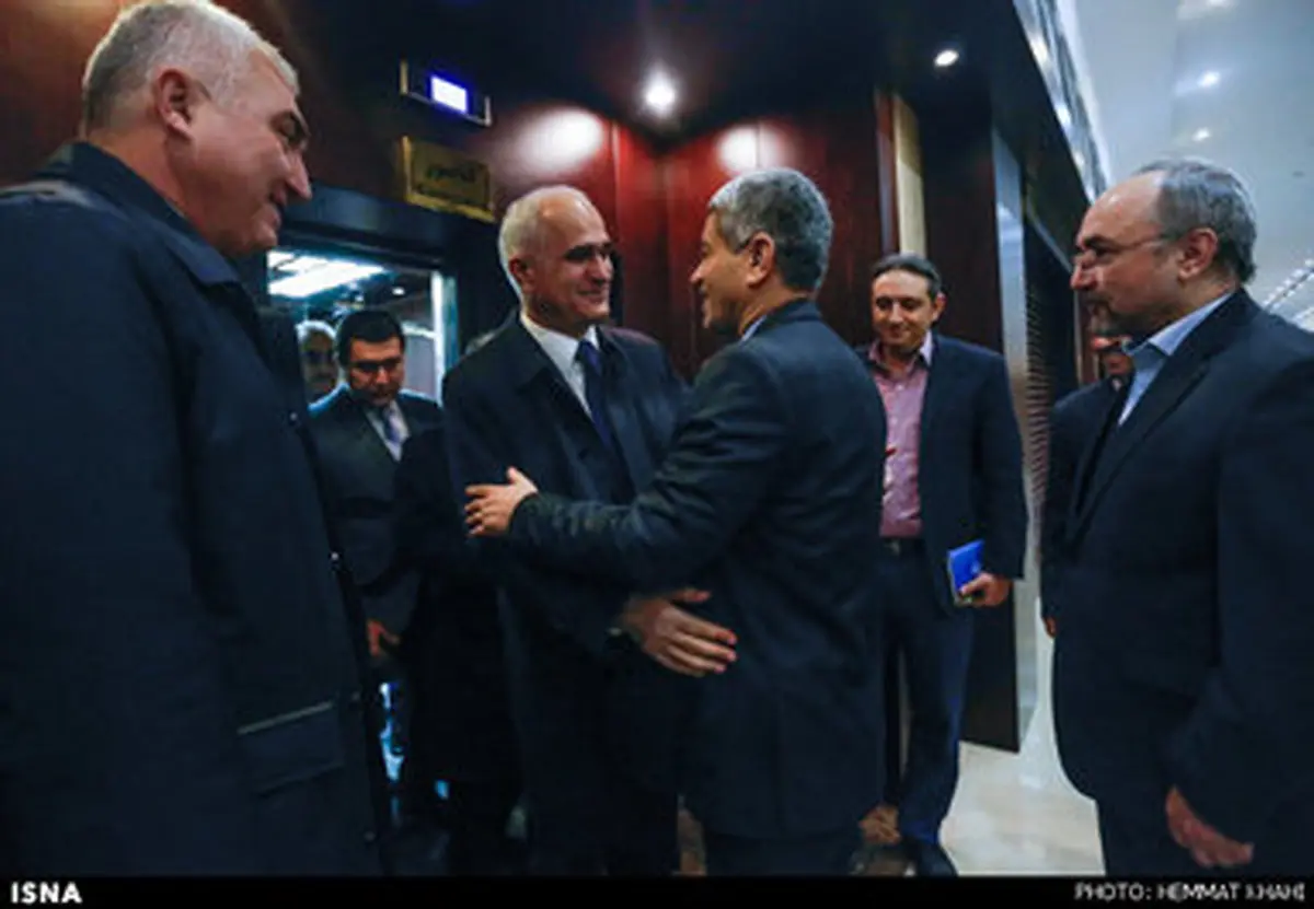 حواشی دیدار وزرای اقتصاد ایران و آذربایجان/تصاویر