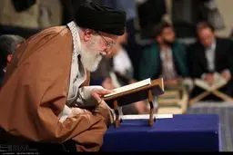 تصاویر: دیدار شرکت‌کنندگان در مسابقات بین‌المللی قرآن با رهبر انقلاب