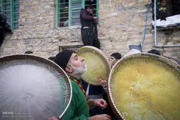 روایت تصویری از برگزاری آیین سنتی"پیر شالیار"