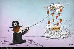 بادبادک صهیونیستی! /کاریکاتور