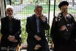 تشییع پیکر زنده یاد استاد عبدالحسین حائری/تصاویر